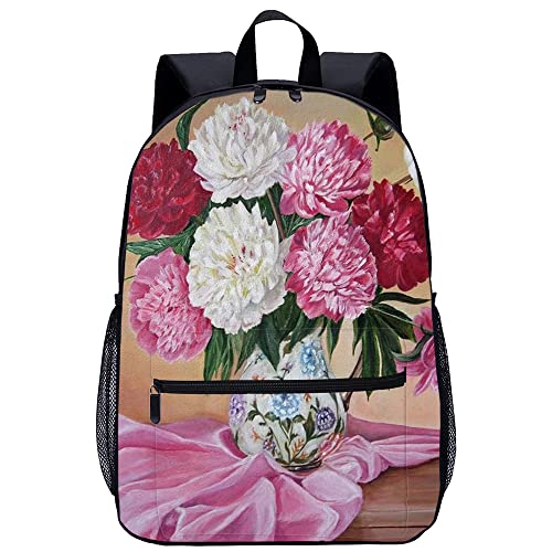 Sac à dos imprimé en 3D grand format 45cm pour enfants sac d'école adolescents