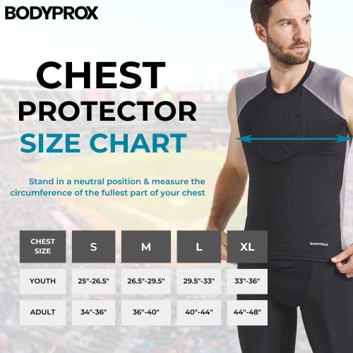 Baseball Chest Protector Shirt (Youth-L) #TOP1