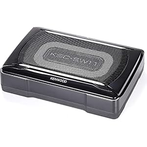 Kenwood KSC-SW11 Compact Powered Enclosed Subwoofer for CAR