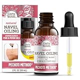 GuruNanda Navel Oiling – Ayurvedic Belly Button Oil with Castor, Neem & Vitamin E | Supports Digestion, Detox, Hydration & Stress Relief | 100% Natural & Pure | 2 fl oz