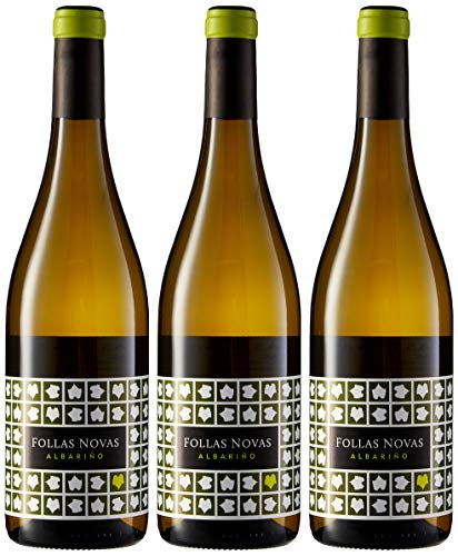 Paco & Lolca Follas Novas, Vino Blanco - 3 botellas de 75 cl, Total: 2250 ml
