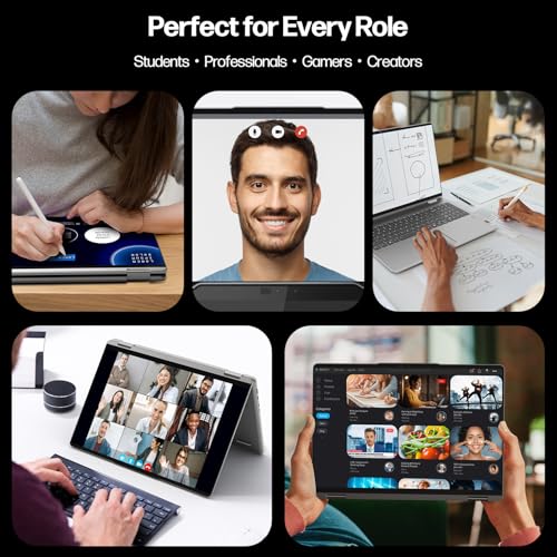 Image of Lenovo Yoga 7 7i 2-in-1 Laptop 16 inch FHD+ Touchscreen, AMD Ryzen 7 8840HS, 16GB RAM, 512GB SSD, Stylus Pen Included, AI PC, Backlit Keyboard, Fingerprint Reader, FHD IR Webcam, Wi-Fi 6E, Arctic Gray