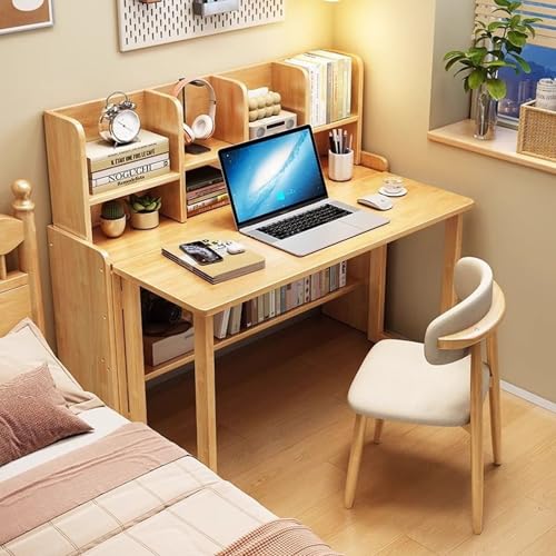 �{�I�t���܂肽���݃f�X�N ���C�ސ܂肽���݃f�X�N �ȃX�y�[�X�̊w�K�� �{�I�t�� �z�[���I�t�B�X�A�׋������A�Q���A���r���O���[���ɍœK(Natural,80cm/31.5in long)