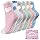 SukModen Kuschelsocken Stoppersocken Damen 6 Paar, Flauschige Socken Warme Plüschsocken Fuzzy Fluffy Cozy Socks, Antirutschsocken mit Noppen, Bettsocken Haussocken Wintersocken 35-42