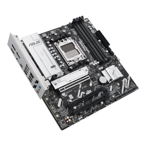 Image of ASUS Prime B840M-A WiFi-CSM AMD AM5 B840 mATX Motherboard, Advanced AI Ready, DDR5, PCIe 4.0 Ready, 3xM.2 Slots, Wi-Fi 6E, 2.5Gb LAN, DisplayPort, HDMI, USB 5Gbps Type-C, BIOS Flashback, Aura Sync