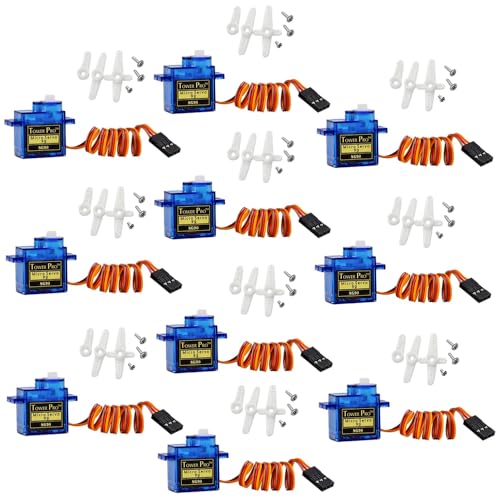 SG90 micro servo motor de 9g que soluciona fallos de dirección en coches y aviones RC