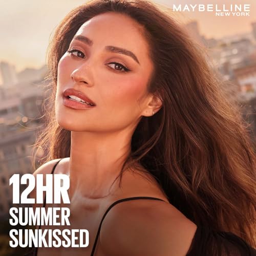 Image of Maybelline New York Sunkisser Hazy Matte Blush, Hot Sunset | 12H longwear