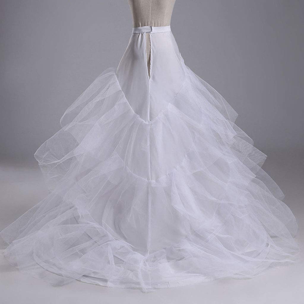 Fil 3 couches, 2 cercles, robe de mariée, jupe longue, jupon, poignet élastique en F