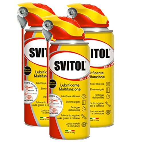 AREXONS SVITOL Spray lubricante desbloqueante multifunción 3 x 500 ml multiusos