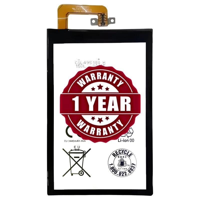 Image of Original TLP034E1 Battery Compatible for BlackBerry Keyone (BBB100-1, BBB100-2, BBB100-3, BBB100-4, BBB100-5, BBB100-7) - (3505mAh) - 1 Year Warranty BC46