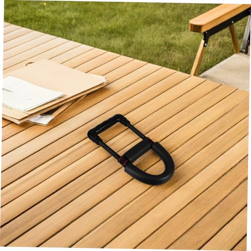 BESPORTBLE Wrist Strength Grip Strengthener Hand Grips for Strength Training Men Training Device Wrist Trainer for Men Forearm Strengthener Grip Exercise Tool Wrist Device Carbon Steel Black - Image 6