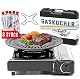 Schickling Gasgrill TruWare Campingkocher mit Grillaufsatz und Zubehör