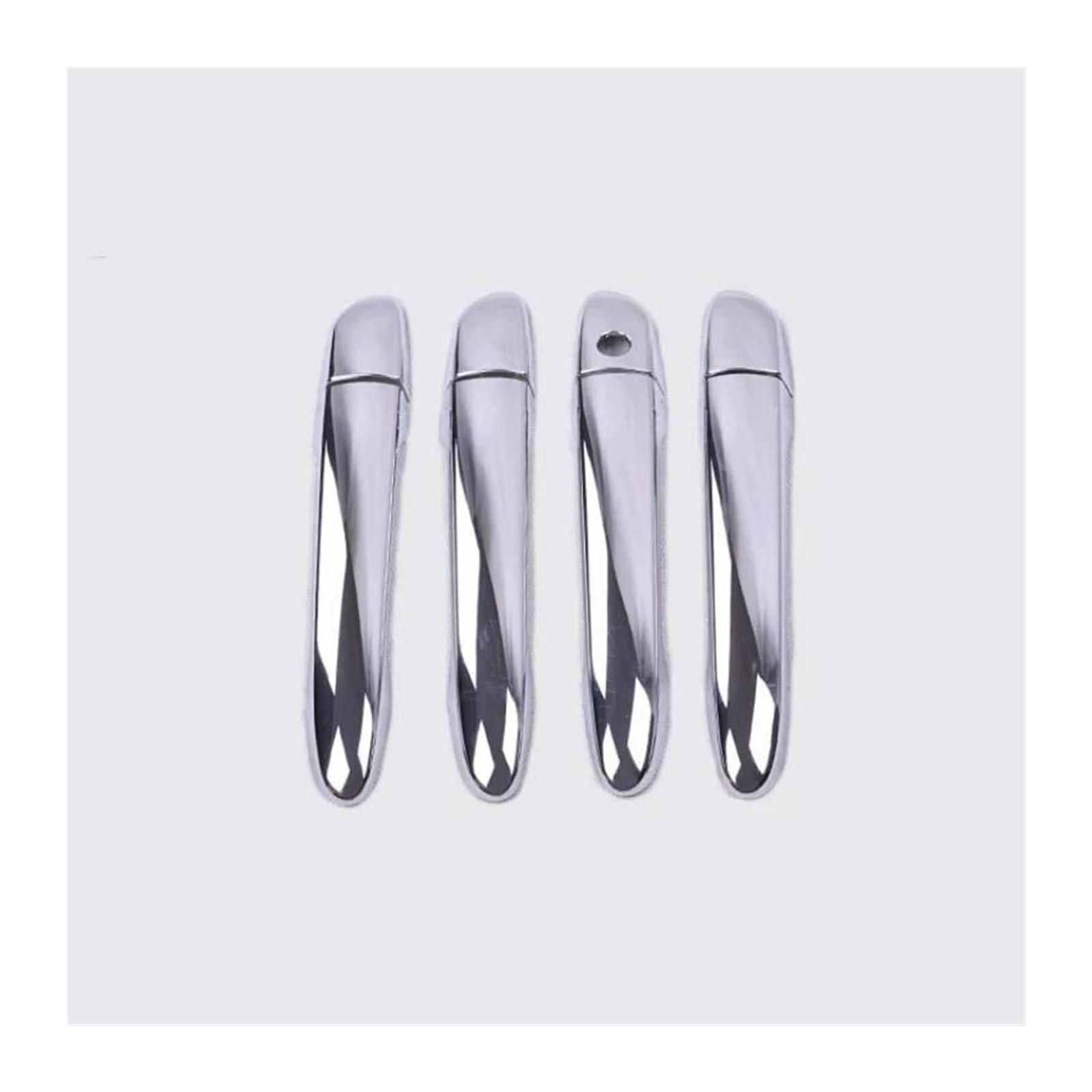 Hckclmbmzw Style2 For Mazda 2 3 6 2007-2019 Chrome Outer Door Handle Cover Trim Car Exterior Accessories Protective Stickers Door Handle Cover(Style2)