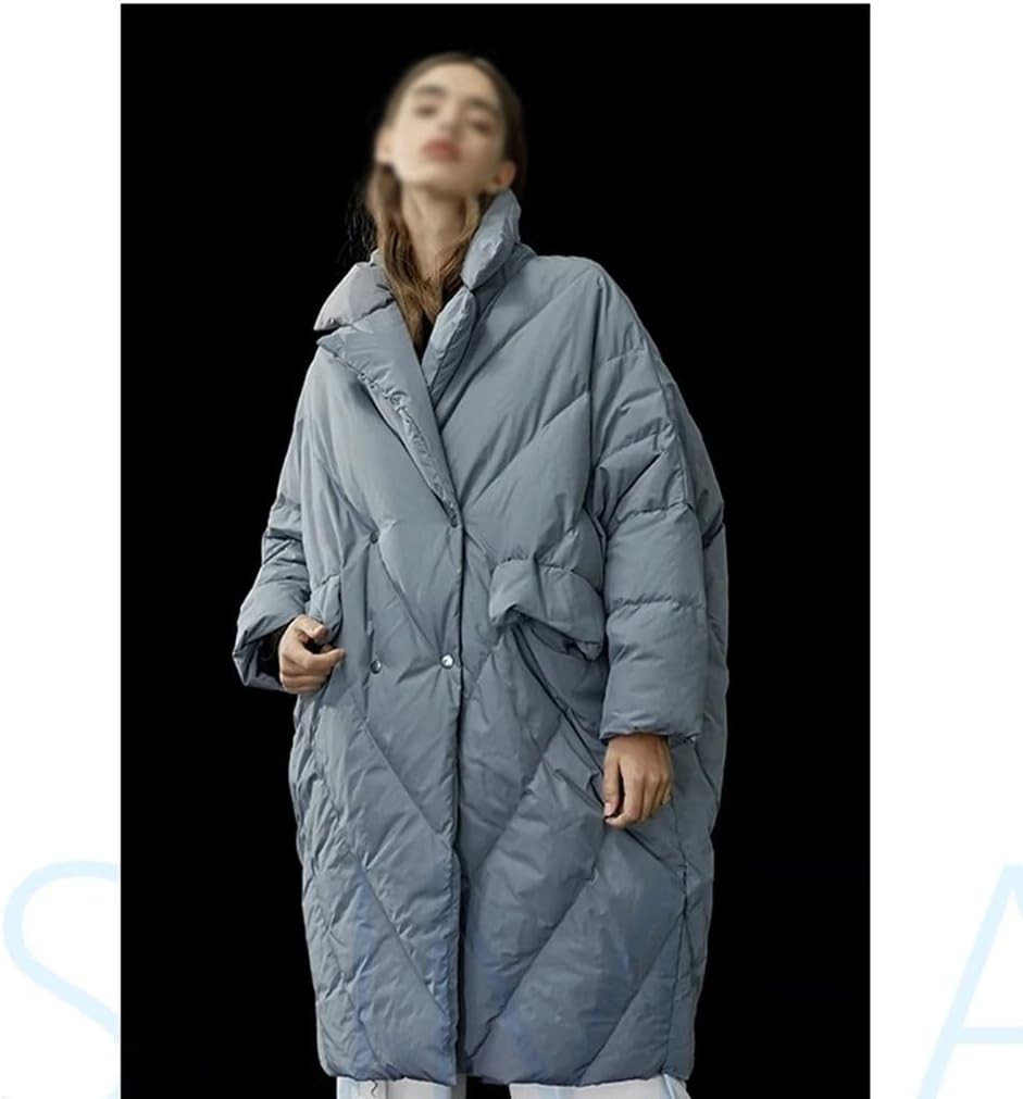 Winter Fashion Women's Long Piece Thermal Jacket Size Coat Thick Parka