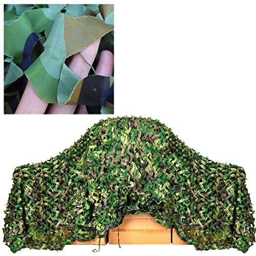 YFYYF Red De Camuflaje Duradera De 1,5 X 2m Malla De Camuflaje para Parasol Militar, Ideal para Caza Camping Cubierta De Coche Y Decoraciones para Fiestas Al Aire Libre 3 X 4m 3 X 5m Redes Militar Cover