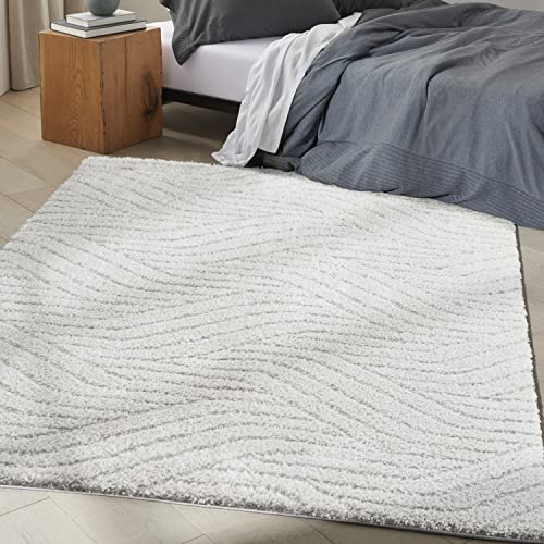 Calvin Klein Surfaces Solid Silver Grey 3'11