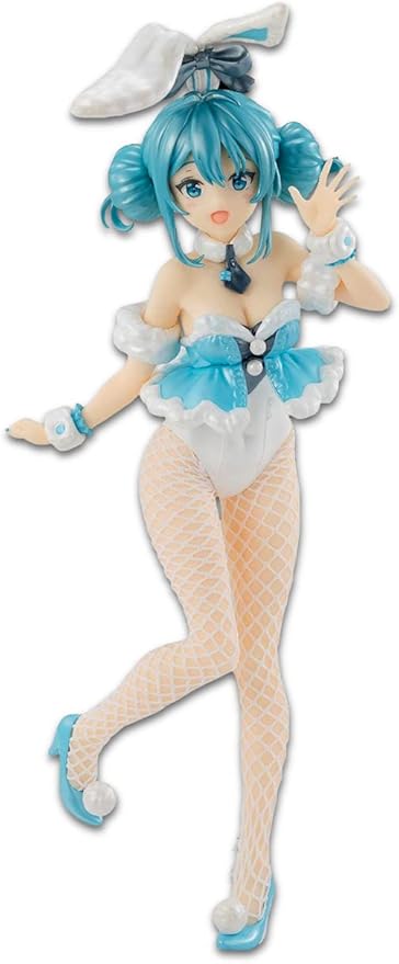 Figurine Hatsune Miku BiCute Bunnies Version FuRyu - Importation Du Japon