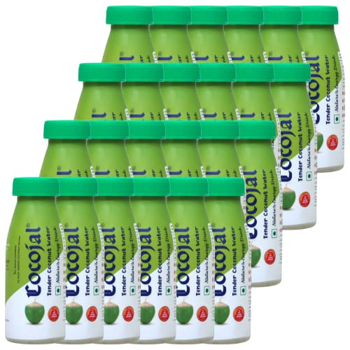 Image of Cocojal Natural Tender Coconut Water | No Added Flavours | No Added Sugars | Not from Concentrate | 200ml (Pack of 24)