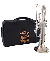 SYMPHONIE WESTERWALD Kornett in B, echt versilbert, Monel Ventile, Kornette Zubehör