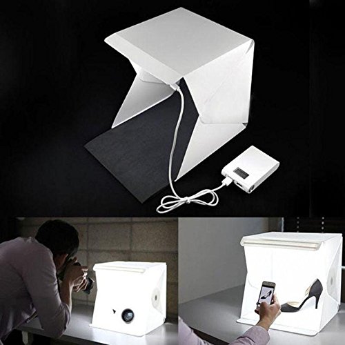 AKDSteel LED Portable Light Box Photo Studio Photography Backdrop