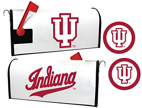 Indiana Hoosiers Magnetic Mailbox Cover & Sticker Set Officially Licensed Collegiate Product