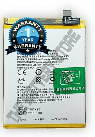 Image of Original BLP757 Battery for Realme 6 /6 Pro / 6S RMX2002 RMX2001RMX2061, RMX2063 Battery with 1 Year Warranty***(Y00000135)