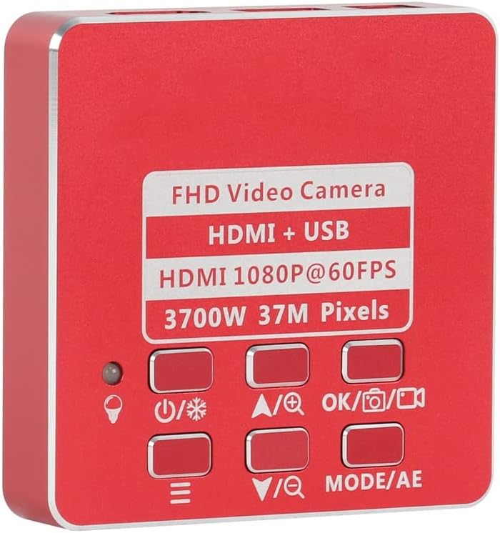 顕微鏡アクセサリーキット 108.0p USB.デジタル調整可能カンチレバーブラケットCマウント顕微鏡カメラセット 顕微鏡スライド(