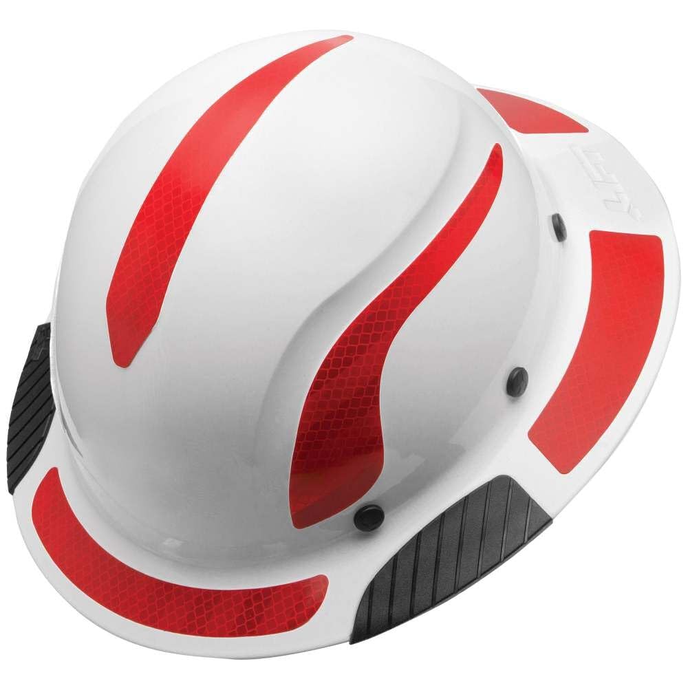 Safety DAX - Calcomanías reflectantes, color rojo, mediano