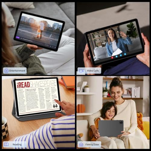 Android 16 Tablet with Case,24GB RAM 64GB ROM,Octa-Core Processor, Metallic - image 8