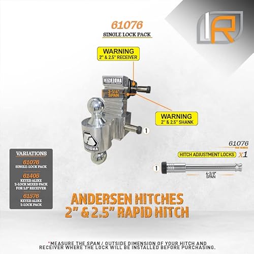 Infiniterule Security, Inc. 61076 | Hitch Lock (Fits: Andersen Hitches - Rapid Hitch) #TOP1