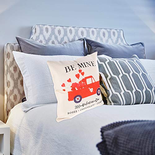 CLISPEED A Almofada Protetora de Travesseiro Amantes Cobre Fronha de Casa de Fazenda RÃºstica Cobre