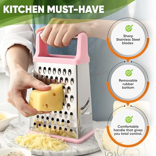 Rallador caja XL acero inoxidable y mezclador de masa miniatura 3
