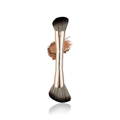 Miniatura 14 de Cepillo corrector en ángulo debajo de los ojos, cepillo corrector, pinceles pequeños para contorno de nariz, contorno de cepillo de nariz, ángulo de