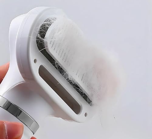 Escova Elétrica Removedora de Pelos para Pets, com Vaporizador e Massagem