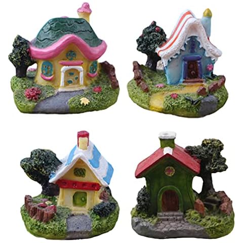 PATKAW Miniature Stone House Set Cover