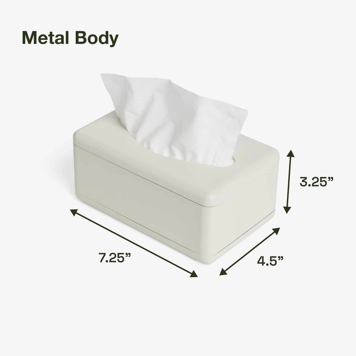 Fox Fold Refillable Facial Tissue Dispenser, Includes 2 Starter