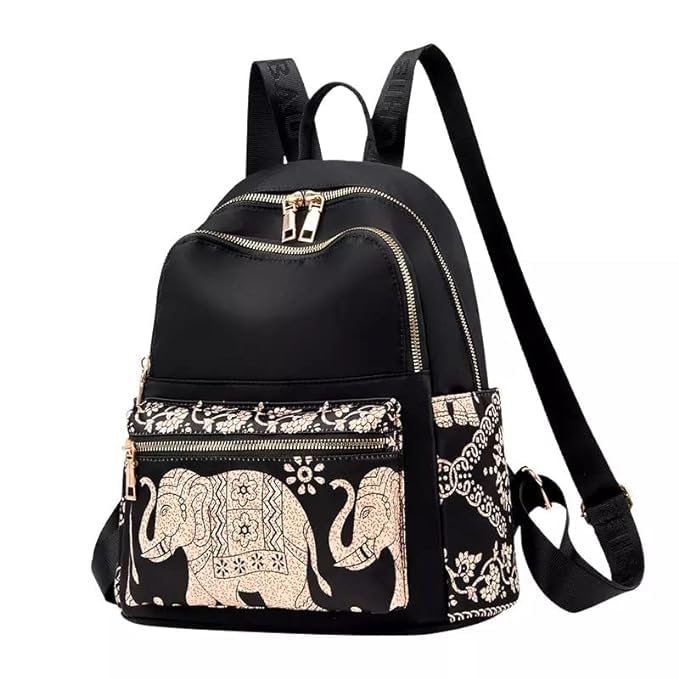 Ethnic Style Waterproof Oxford Backpack Ladies Fashion Travel Canvas Bag Large Capacity Nylon Student School Bag Laptop Bag, Girls Printing School Backpack (B0DCNBJS62) Amazon Price History, Amazon Price Tracker