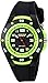 Armitron Sport Unisex 25/6428BLG Easy To Read Dial Black Silicone Strap Watch