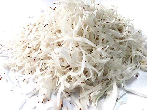 Image of Dry Fruit Hub Fresh Grated Coconut Flakes (Copra Kadi) 400g | Fresh 100% Natural & Unsweetened | Perfect for Cooking, Baking, and Garnishing | Dry Coconut Flakes