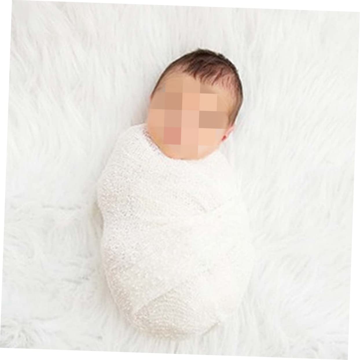 VICASKY 6 Piezas paños de baño para bebés Accesorio de sesión de Fotos de Accesorios recién Nacidos Prop para sesiones de Fotos de recién Nacidos toquilla Bebe Mantas de Bebe