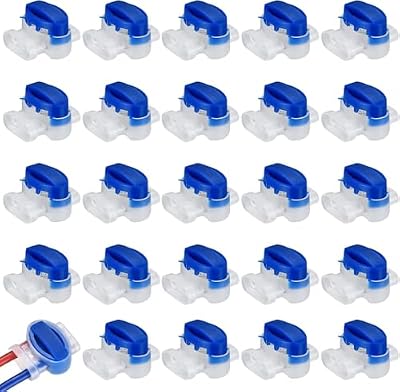 Newoutset 25 Piezas Conectores Gel para Robot Cortacésped