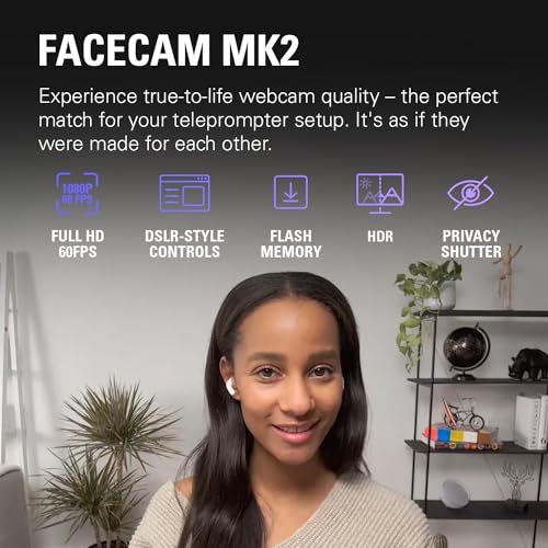 Elgato Prompter Camera Set - Premium Teleprompter with Full HD Webcam, HDR Enabled, Perfect for Streaming, Presenting, Video Calls, Compatible with OBS, Zoom, Teams, and More, Works with PC/Mac - image 3