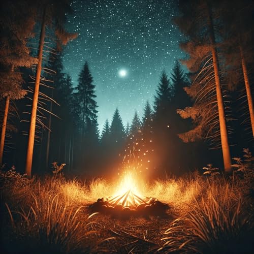Das beruhigende Knistern des FEUERS für tiefe Entspannung