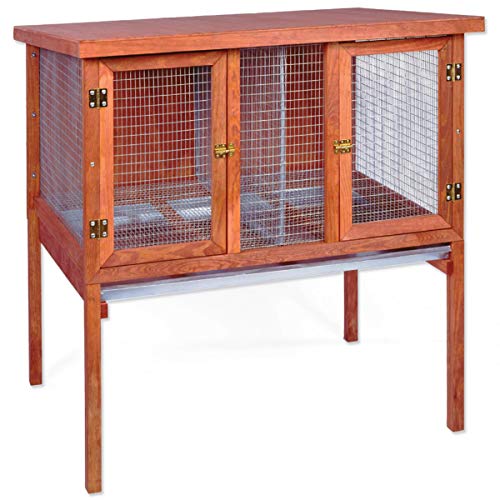 Ware Manufacturing HD Bunny and Rabbit Double Hutch