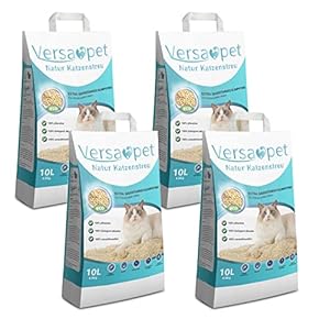 Versapet TOFU Katzenstreu klumpend 4 x 4,6 kg