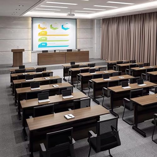 Przenośny stojak na podium z otwartym schowkiem 60 x 40 x 110 cm mównica podłogowa do konferencji nauczycieli i prezentacjiWszechstronny prosty design na wydarzenia i spotkania