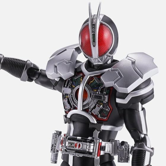 開封済み　真骨彫 仮面ライダーファイズ アクセルフォーム Amazon.co.jp: S H.Figuarts（真骨彫製法） 仮面 ライダー