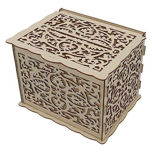 Lista de Cajas de tarjetas para eventos - los más vendidos. 45 Cajas de Tarjetas de de, Caja de Tarjeta de Boda Hueca de Bricolaje Caja de Dinero de Tarjeta de Caja de Decoración de Recepción de Boda Montaje Fácil