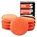 Produktbild SPTA Wax Applikator Pads, 9tlg Mikrofaser Auto Handpolierschwamm Waschset Wax Applikator Set, Autowachs Reinigungs Polierschwämme Microfaser Wachs Applikator für Wachse, Polituren, Lackreiniger