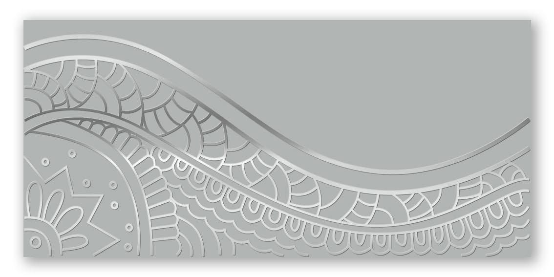 Brown Cloud Exclusive SILVER FOIL Shagun/Money/Gift Envelope/Cover/Lifafa for Gift/Festival/Wedding (Customized Option also Available) (SEFOIL SFSP 04)(Pack of 10)